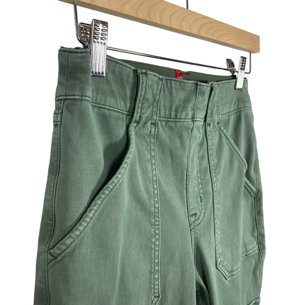 NWOT Spanx Stretch Twill Ankle Cargo Pant in Soft Sage Size M - Picture 11 of 17